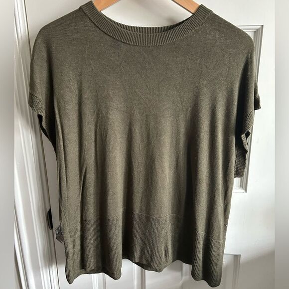 Halogen Green Sleeveless Crewneck Sweater NWOT Size L - Picture 1 of 5